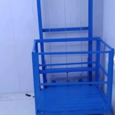 China Cargo Lift Elevator With Safety Interlock Protection Hydraulic Freight Lift for sale