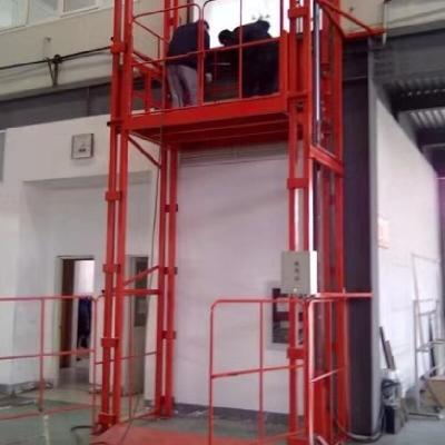 China Elevador de carga de carga pesada con instalación en pozo de control PLC o sin instalación en pozo en venta