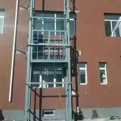 China Elevador de carga hidráulico seguro 0.05-0.2M/S Velocidad y 3-12 metros de altura de elevación en venta