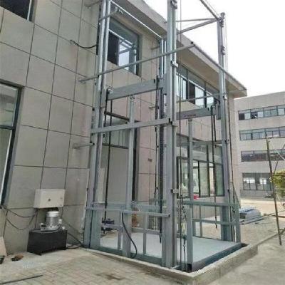 China 1-4 Tons Economic Hydraulic Cargo Lift Platform With Pitless Installation for sale