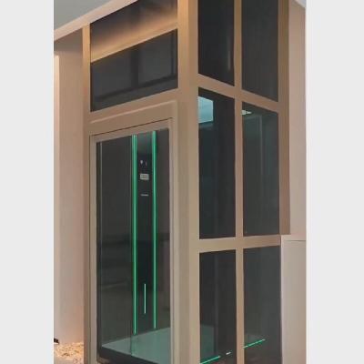 China Single Swing Door Residential Traction Elevator / VVVF Control Home Elevator for sale