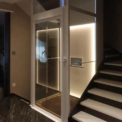 China 14.5 Meters Max Height Single Phase AC Home Elevator with Emergency Stop Button for sale