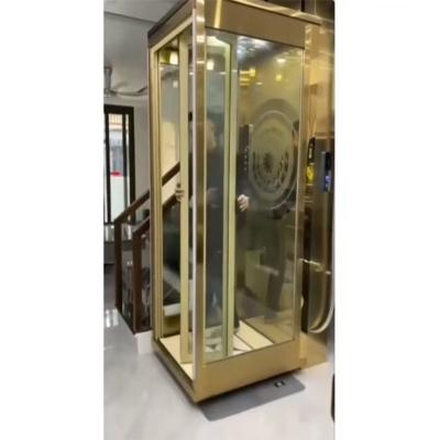 China 400 Kg Pitless Hydraulic Naked Cabin Home Elevator For Viet Nam Market for sale