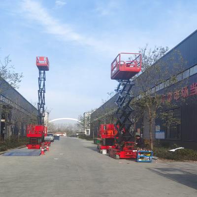 China Narrow Small Type Electric Scissor Lift Platform for sale