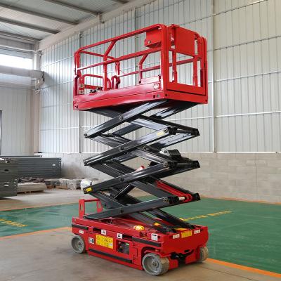 China Mobile Truck Scissor Lift Platform All Own 4.5 Meters Configuration Sheet for sale