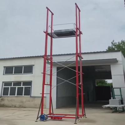 China Professional Auto Cargo Platform Lift Winch Lift for sale