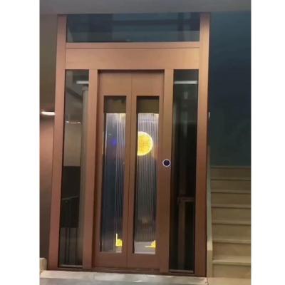 China Classic Traction Gearless Traction Small Residential Elevators Sleek Design for sale