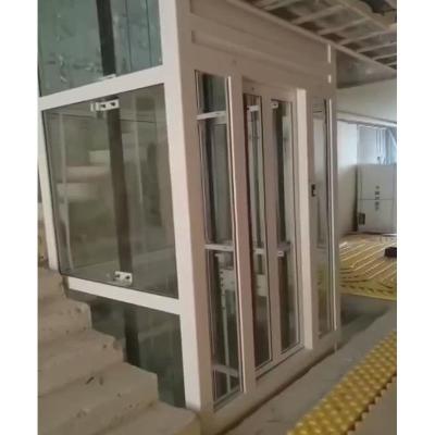 China Gearless Traction Home Small Residential Elevators Microprocessor gebaseerd besturingssysteem Te koop