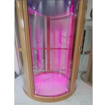 China Multi Story Small Residential Elevators Abnormity 400kg Capacity Romantic Design for sale