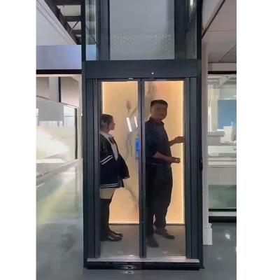 China Luxury Traction Home Elevator Microprocessor Based Gearless House Elevator Lift for sale