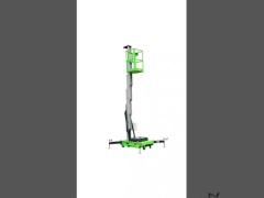 Top Quality 6m Height Double Masters Aluminum Lift, Hydraulic Man Lift for Maintenance