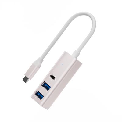 China Fireproof PC Hardware Series New OEM/ODM 3 in 1 type usb c 2.0 type c hub 3.0 fast speed 5Gbps transmission 3 port data for laptop for sale