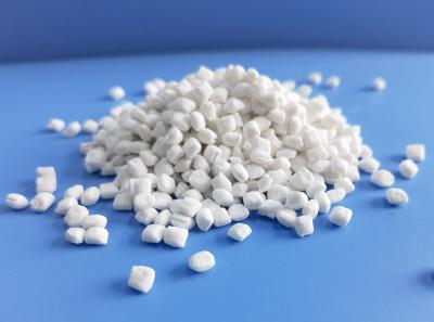 China White Granular CaCO3 Filler Masterbatch Plastic Filler Masterbatch For Industrial Use for sale