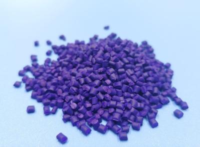 China Purple LDPE Carrier Masterbatch For Blowing Films Injection Pipe Sheets for sale