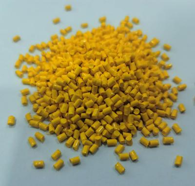 China Polyethylene Yellow Masterbatch for sale