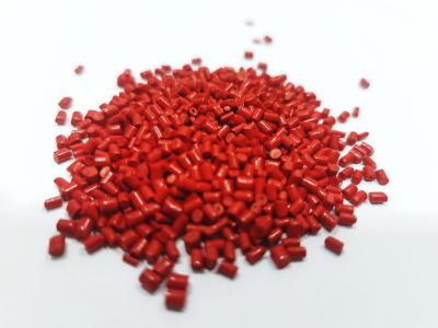 China Virgin PE Carrier Red Biodegradable Masterbatch Plastic Film Injection for sale