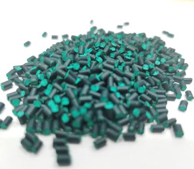 China Green PE Plastic Color Masterbatch Extrusion Molding ROHS Approved for sale