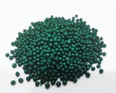 China Green Plastic Color Masterbatch Eco Biodegradable Plastic Pellets for sale