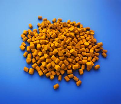 China Eco Friendly Yellow Pigment Masterbatches 20% Concentration OEM for sale