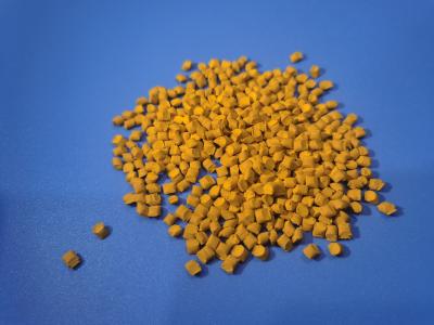 China PE Films Injections Yellow Masterbatch 20% Concentration Non Toxic for sale