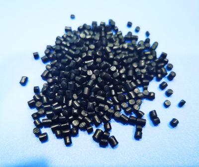 China Injection Moulding Black Plastic Pellets 38 Percent Pigment LDPE Carrier for sale