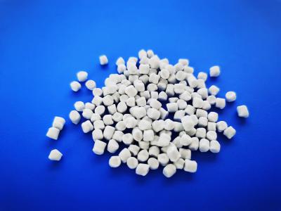 China PE Film Injection CaCO3 Filler Masterbatch White Pellet Recycled PE for sale