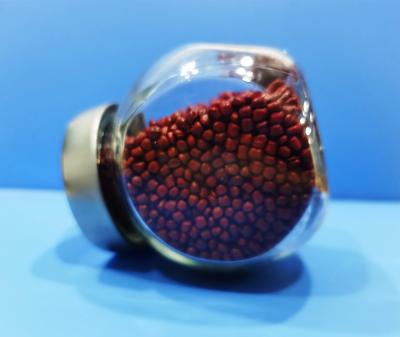 China Plastic Additive Red Masterbatch Granule For Film Injection Moulding for sale