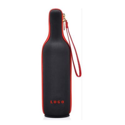 China High Quality Single Case EVA Practical Wine Bottle Carrying Style Water Bottle Dustproof Shockproof Registance Eva Wine Case Eva New for sale