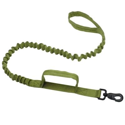 China 2022 Best Fast Version Premium Strong Tow Rope Tactical Pet Retractable Leash With Double Nylon Handle for sale