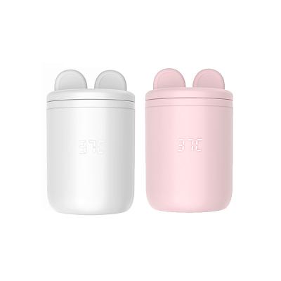 China Pink White Travel Breast Milk Pouch Warmer Heat Keeper Infant Warmer Bottle For Milk for sale