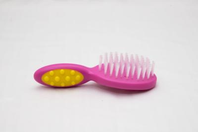 China Baby Hair Brush Set Custom Logo For 1 - 6 Years Old Infant Care Hair Brush And Comb for sale