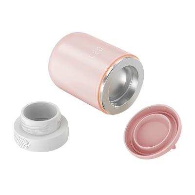 China Fast Heating Baby Portable Bottle Warmer Usb Travel Electric Milk Heater Temperature Control for sale