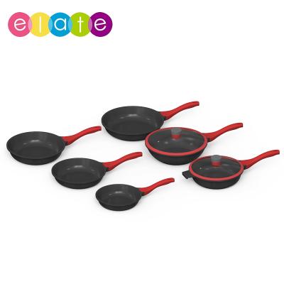 China Sustainable Good Quality Stick Pot Set Cookware Non Set Cooking Pots Cookware Set for sale