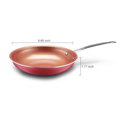 China Durable large size pan non-stick aluminum cookware set aluminum cheap cooking fry pan for sale