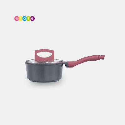 China High quality die-cast aluminum cookware viable non stick sauce pan milk pan noodle pot for home kitchen for sale