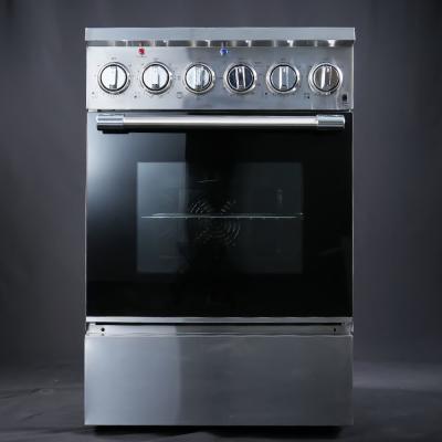 China 24'' Freestanding Electric Range 4 Element Electric Stove With Oven 80L / 2.8 Cu.Ft. for sale