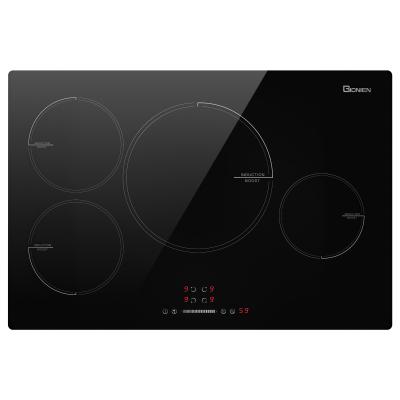 Chine Cuisinière à induction électrique de 30 pouces à 4 brûleurs 220-240V 7200W avec contrôle de puissance et de temps précis à vendre