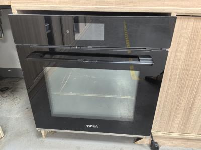 China 24 Inch Cooking Ovens Electric Rotisseries Touch Control Built-In Convection Single Wall Oven Black for sale