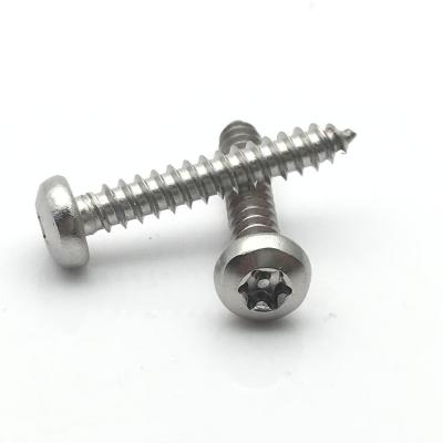 China Stainless Pan Head Torx Security Tapping Screw With Pin st2.9 st3.5 Sheet Metal Tapping Screw For Plastic for sale