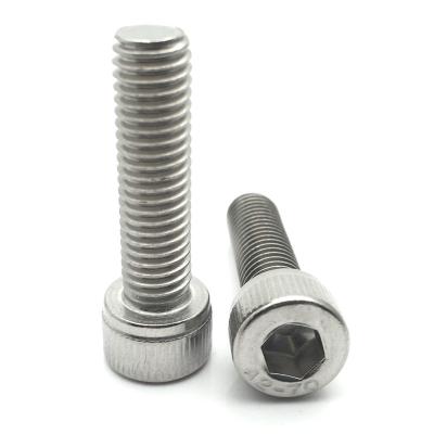 China Industry / Large Building Stock M4 M5 Titanium Bolts TA2 GR2 Ti Hex Socket Pan Head Screw for sale