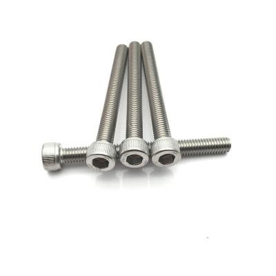 China Industry / Building SS304 316 DIN912 Nylon Lining Hex Socket Screw Allen Bolt for sale