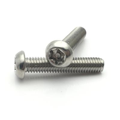 China Button fastener a2-70 m4x8 pin hex button head machine screw for sale