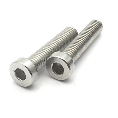 China Industry / Manufacturer Building Customized 304 Low Hex Socket Allen Head Bolt DIN7984 for sale