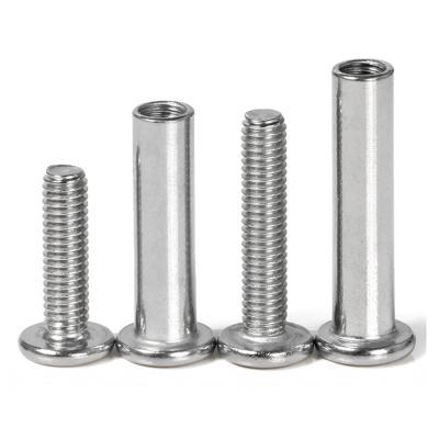 China Building Industry / Factory Customized Nickel Plated Stainless Steel M3 M4 M5 M6 Chicago Binding Post Screw Set for sale