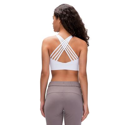 China High Quality Sexy Sports Bra Running Strap Women for sale