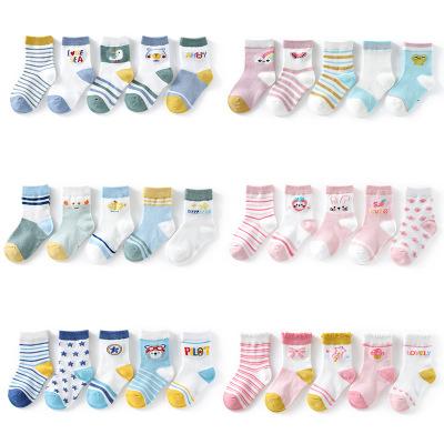 China Anti-fault 2021 wholesale high quality socks child spring and summer thin section tube mesh cotton pure medium socks for sale