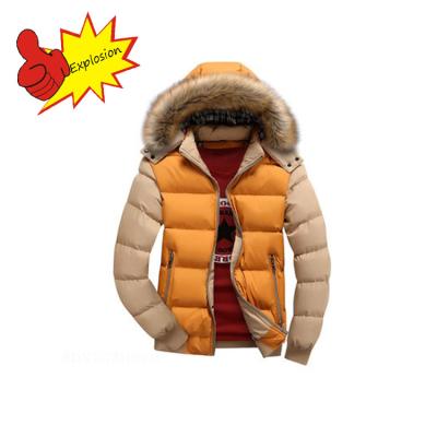 China ANXIN Viable XUEYU Oversized Thicken Hooded Warm Padded Down Jacket Men's Winter Coat Casual Parka Bubble Overcoat Male Jacket for sale