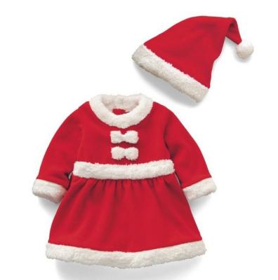 China Factory Price Breathable Wholesale Kids Santa Costume for sale