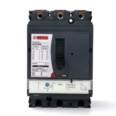 China Top Quality 112 To 160a Circuit Breaker High Performance Cast Case Circuit Breaker NSX160N for sale