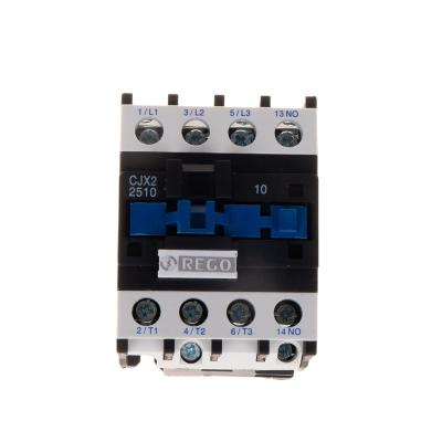 China REGO CJX2 Series 25 Amp Motor Contactor CJX2-2510 CJX2-2511AC Contactor CJX2-2510 for sale